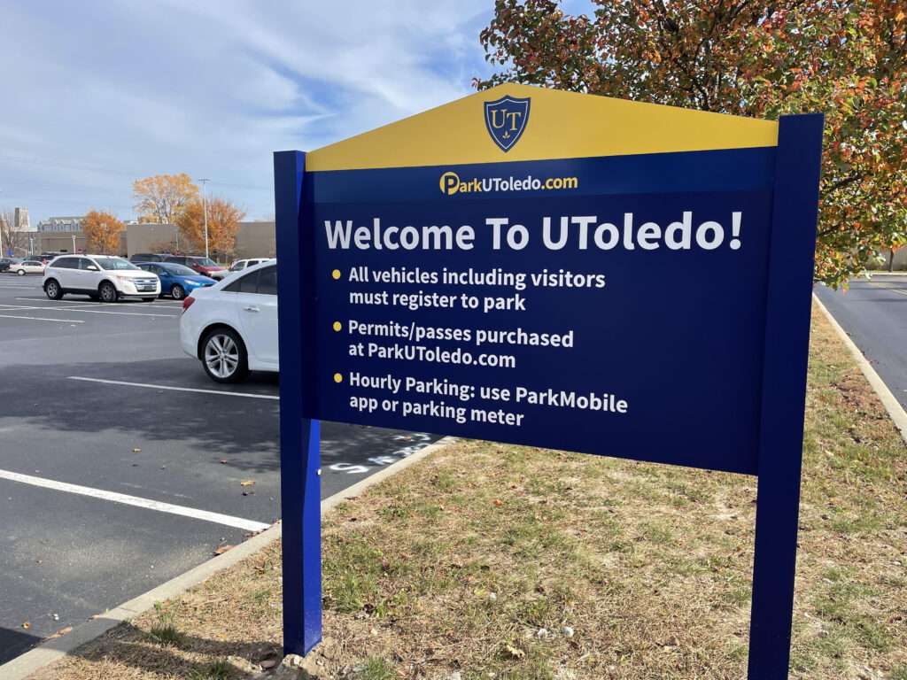 Parking SP+ à l'Université de Toledo